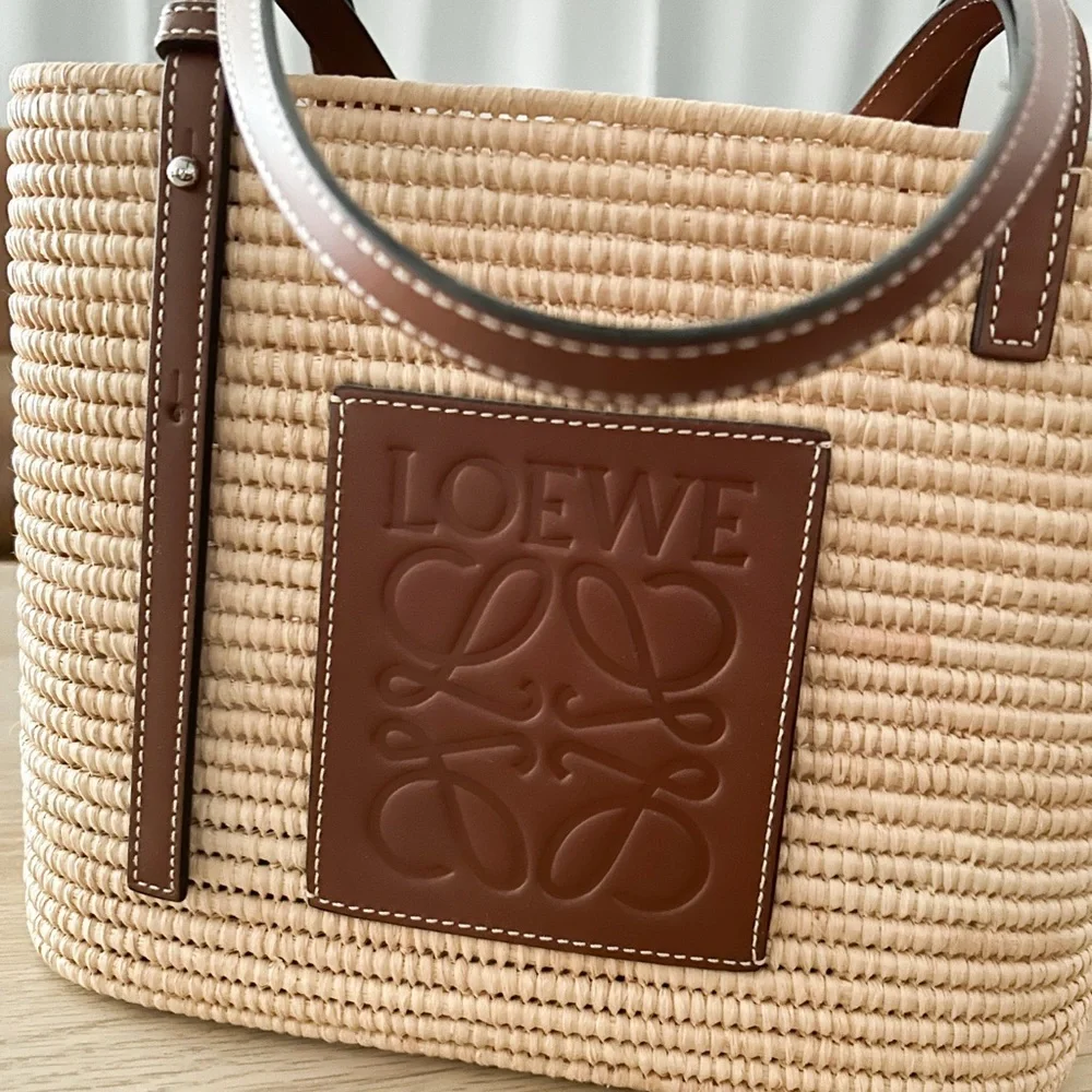 Loewe Square Small Basket tote bag - Picture 4 of 6